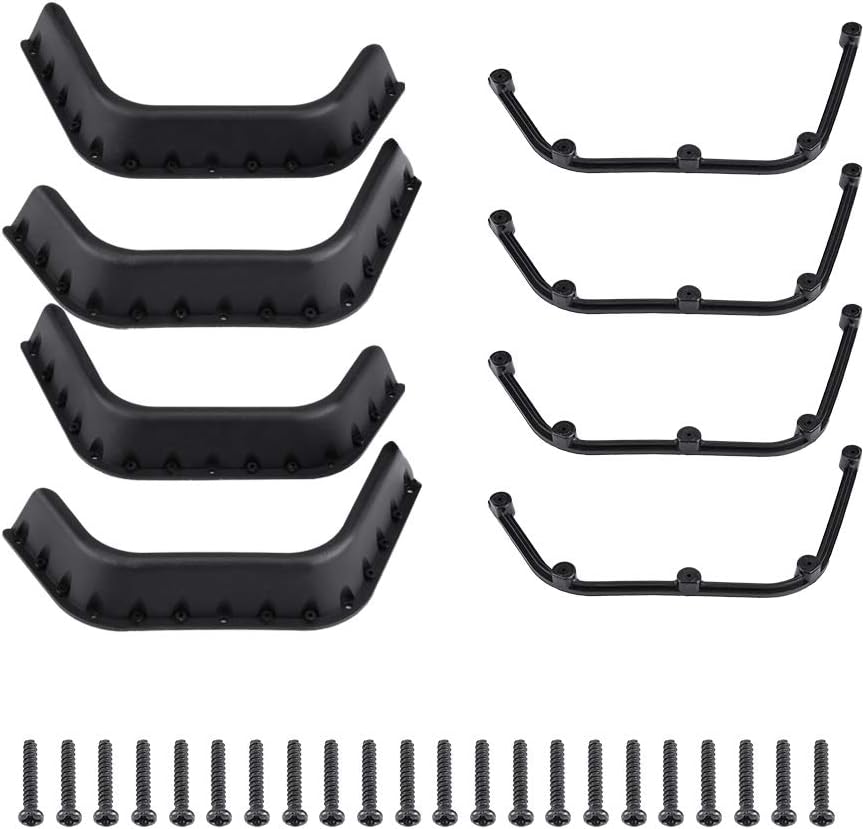 KIMISS Ferngesteuertes Fahrzeug, Kotflügelverbreiterungen für Axial SCX10 RC-Auto-Kotflügel, Zubehör