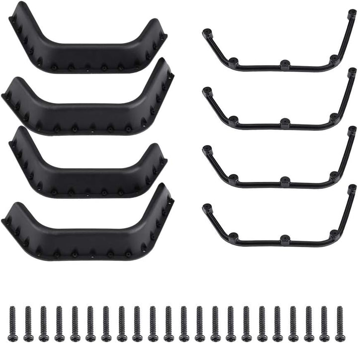 KIMISS Ferngesteuertes Fahrzeug, Kotflügelverbreiterungen für Axial SCX10 RC-Auto-Kotflügel, Zubehör