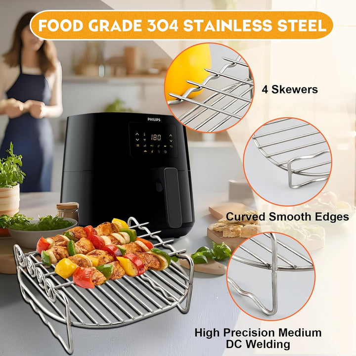 Heissluftfritteuse Zubehör für Philips Essential Airfryer XL 6,2L HD9270/90, Philips 5000 Series XXL