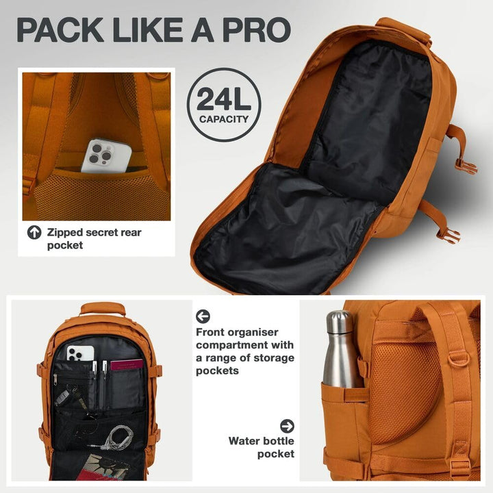 Cabin Max Metz 24L Handgepäck Tasche 40x30x20 cm – Bordgepäck für Ryanair, Wizz Air, EasyJet, Eurowi