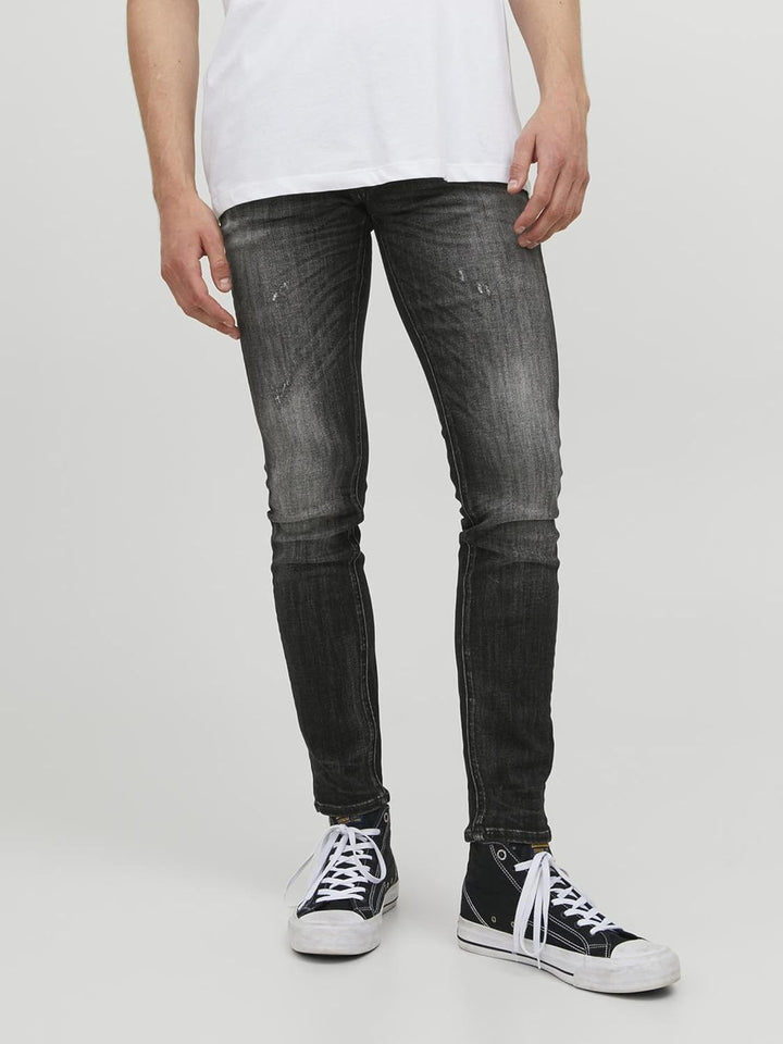 JACK & JONES Herren Jeans 32W / 32L Black Denim, 32W / 32L Black Denim
