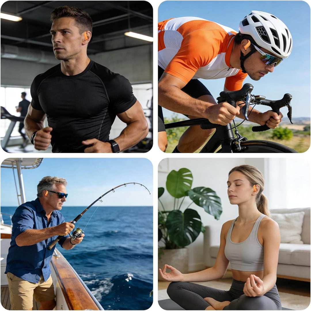 i70 Open-Ear-Ohrhörer Bluetooth 6.0 Kabellose Ohrhörer mit Ohrbügeln, Leichte & Bequeme Sport-Open-E