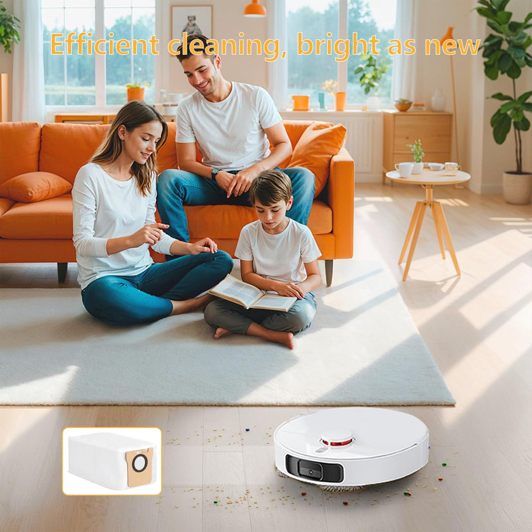 12 Stück Staubbeutel für Dreame L10s Ultra / L10 Ultra/Dreame L20 Ultra & Xiaomi X20 Plus/Xiaomi X20