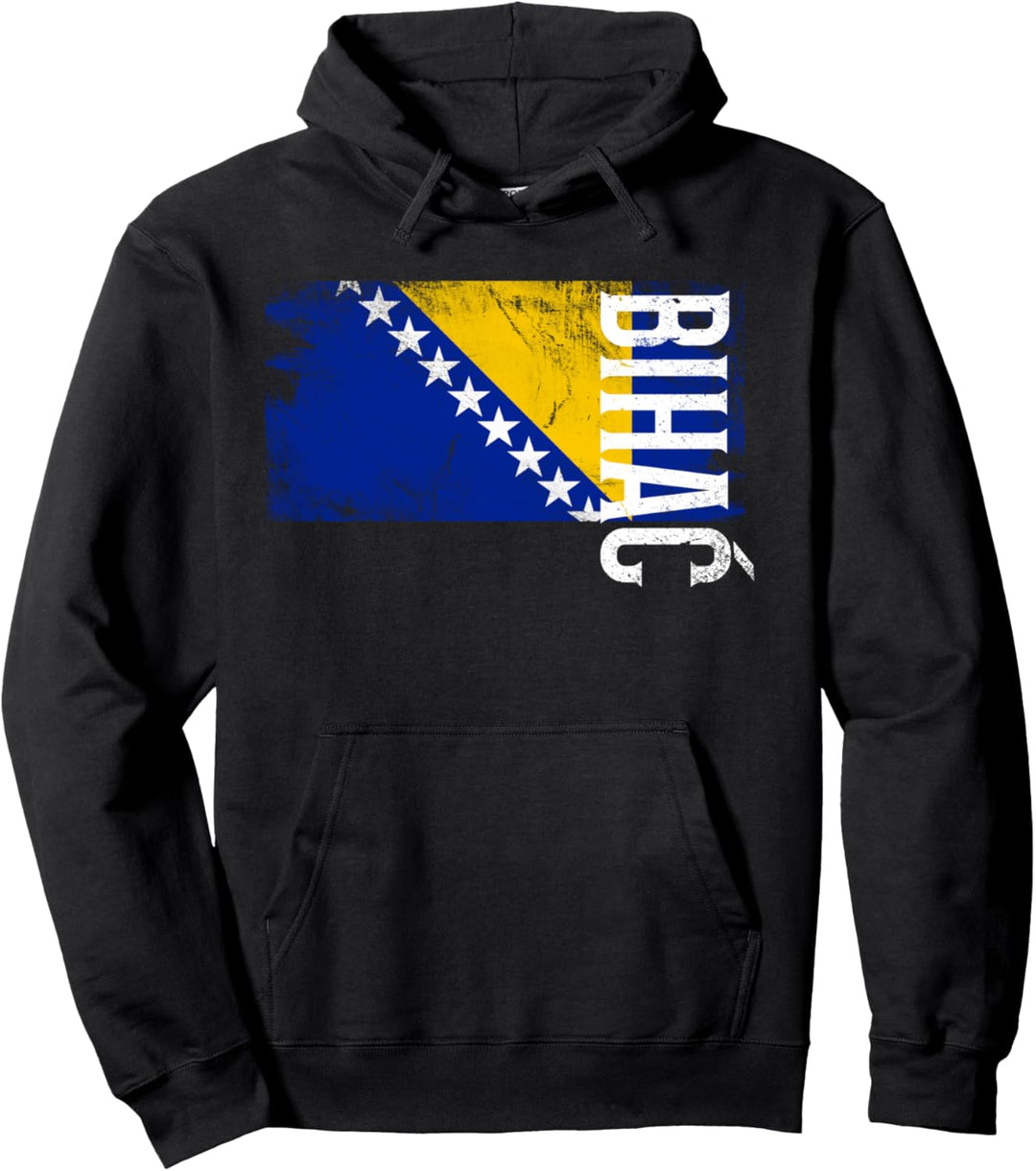 Bihac Bosnien-Flagge, für bosnische Herren, Damen, Kinder Pullover Hoodie