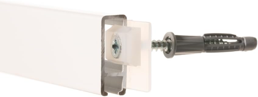 120 Meter (60 x 2m) SOFT-RAIL® Bilderschienen Set COMFORT (M), Silber-matt eloxiert, versch. Längen