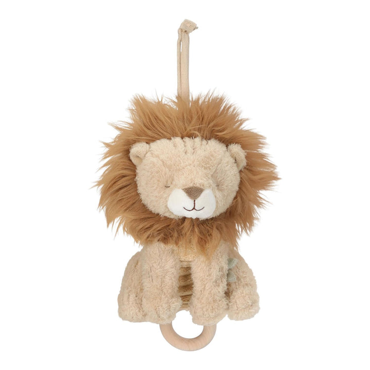 Little Dutch Spieluhr - Einschlafhilfe - Aufzieh-Spieluhr - Löwe - für Babys ab der Geburt - Safari
