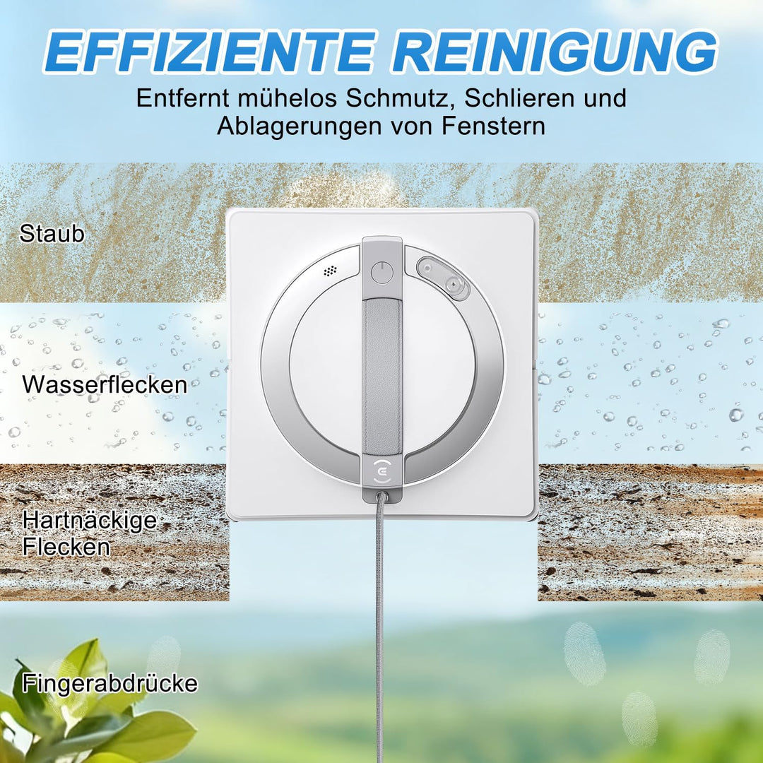 8 Stück Reinigungspad für ECOVACS WINBOT W2 PRO / W2 PRO Omni / W2 Omni / W2 / W1 Pro / W1 Fensterpu
