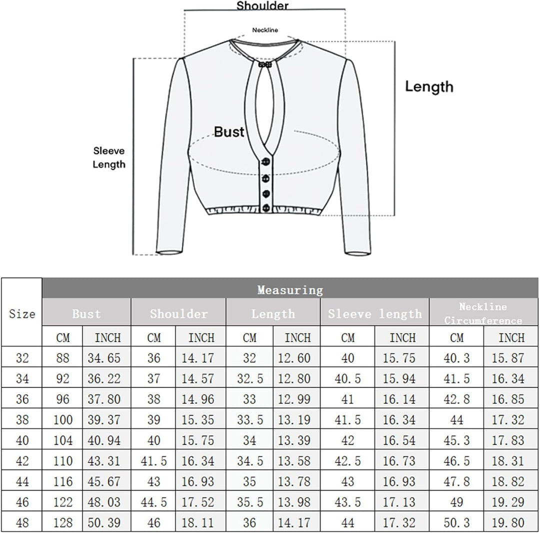 Kelliar Dirndlbluse Damen Trachtenbluse Creme Dirndl Bluse für Bavarian Oktoberfest 32 Creme-24, 32