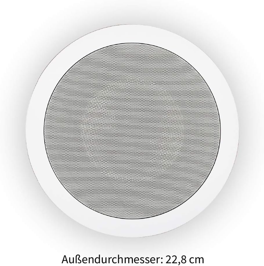 Magnat Interior IC 62, High-End Decken-Einbaulautsprecher, Einbaulautsprecher für die Decke, Interio