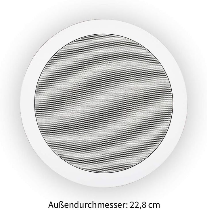 Magnat Interior IC 62, High-End Decken-Einbaulautsprecher, Einbaulautsprecher für die Decke, Interio