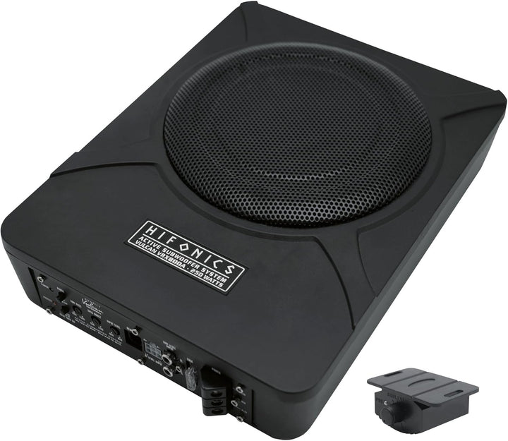 Hifonics VRX800A | 20 cm Aktiv-Untersitz Subwoofer mit 250 Watt max.