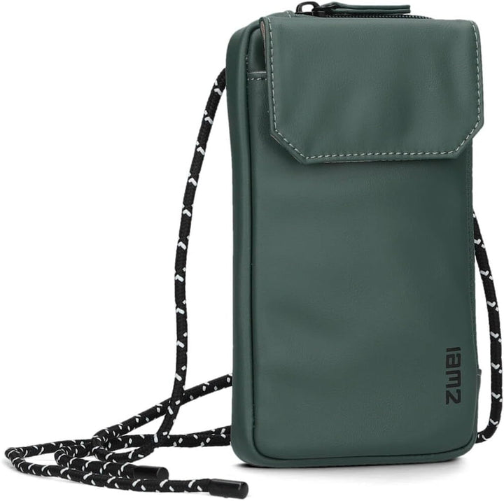 Zwei Handytasche zum Umhängen Cargo CAP30 mit Geldbörse 19 x 10 cm, Münzfach, 4 Kartensteckfächer, u