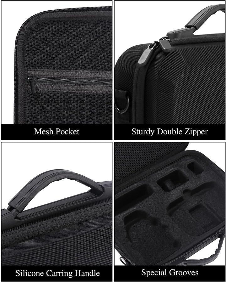 Tasche für DJI Mini 4K/2 SE Drohne, Tragbare Tragetasche für Drohne, RC-N1C Fernsteuerung, Propeller