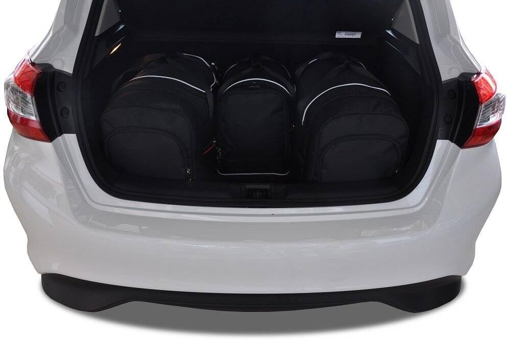 KJUST Dedizierte Reisetaschen 4 stk kompatibel mit NISSAN PULSAR I 2014-2018