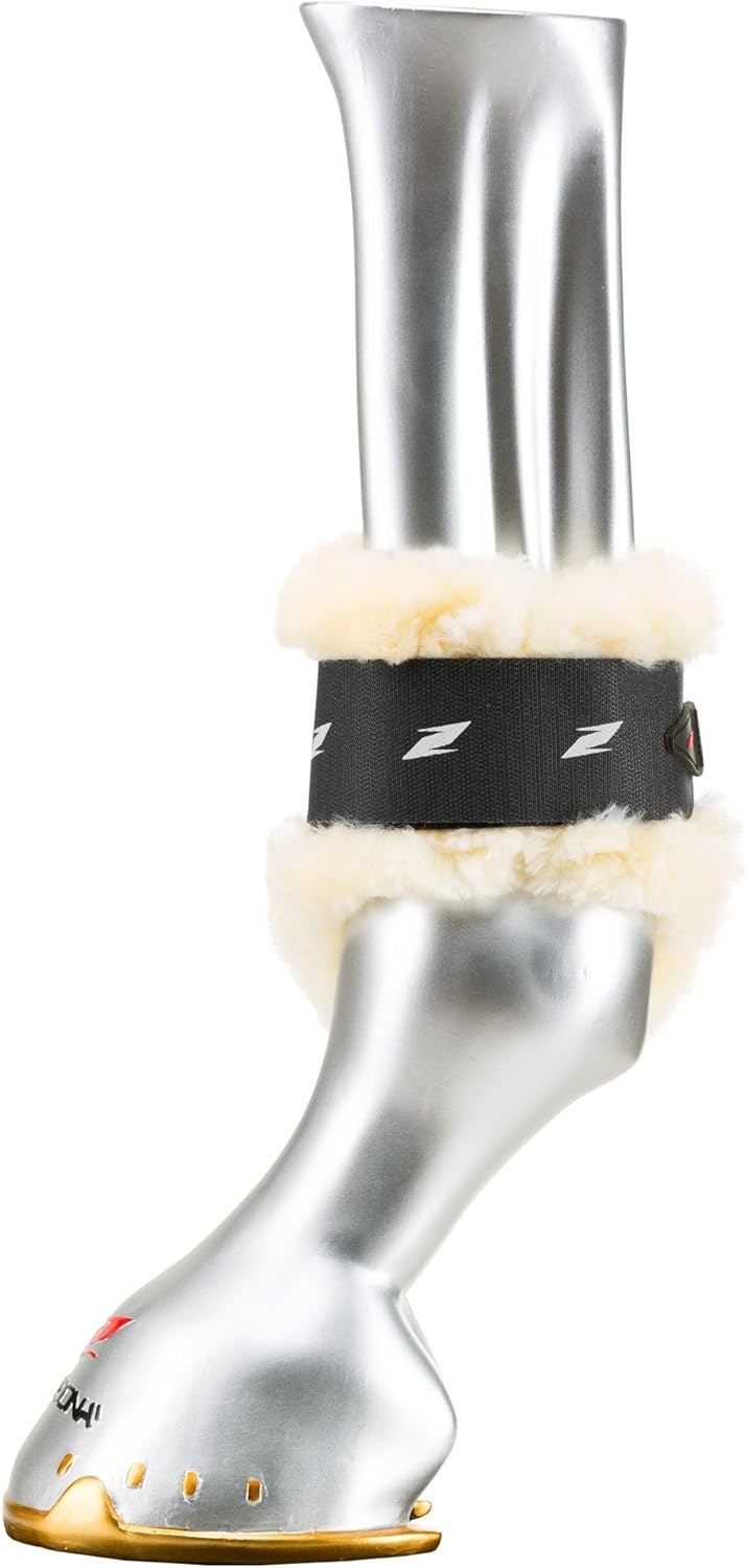 Zandonà Carbon Air Sensitive+ Fetlock Schutzgamasche für Pferde M Schwarz, M Schwarz
