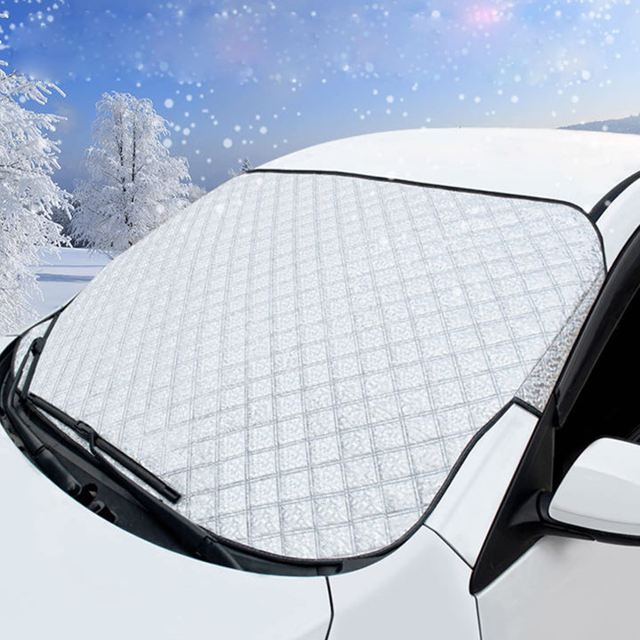 Frontscheibenabdeckung Scheibenabdeckung Auto Winter Frostabdeckung Sonnenschutz Auto Frontscheib Au
