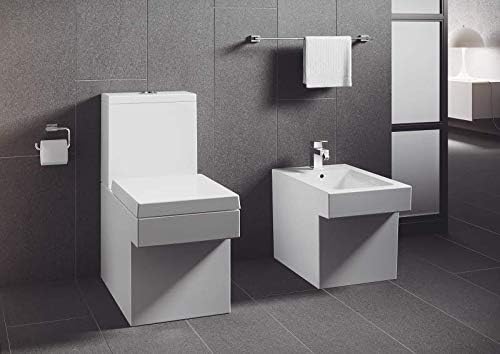 GROHE Essentials Cube- Badetuchhalter (Material: Metall, verdeckte Befestigung, 600 mm (Bohrabstand