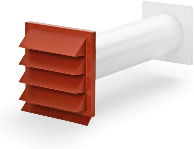 Naber K-Klima-R 100 100 Mauerkasten, ziegelrot