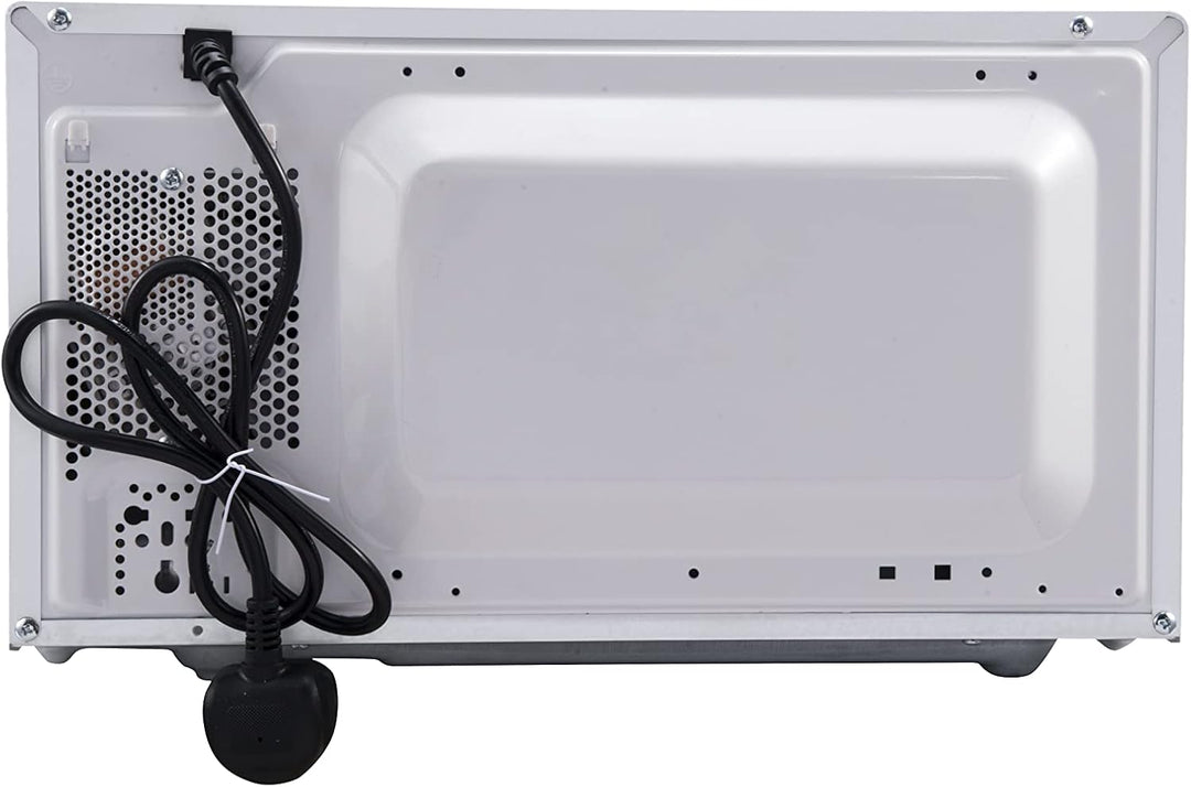 Sharp R-270BK Solo-Mikrowelle, 20 L, 800 W, 10 Leistungsstufen, 8 AutoCook-Programme, Timer bis 99 M