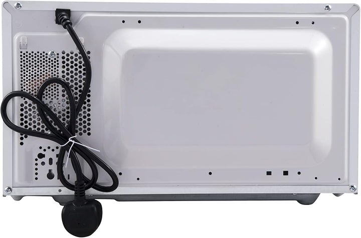 Sharp R-270BK Solo-Mikrowelle, 20 L, 800 W, 10 Leistungsstufen, 8 AutoCook-Programme, Timer bis 99 M