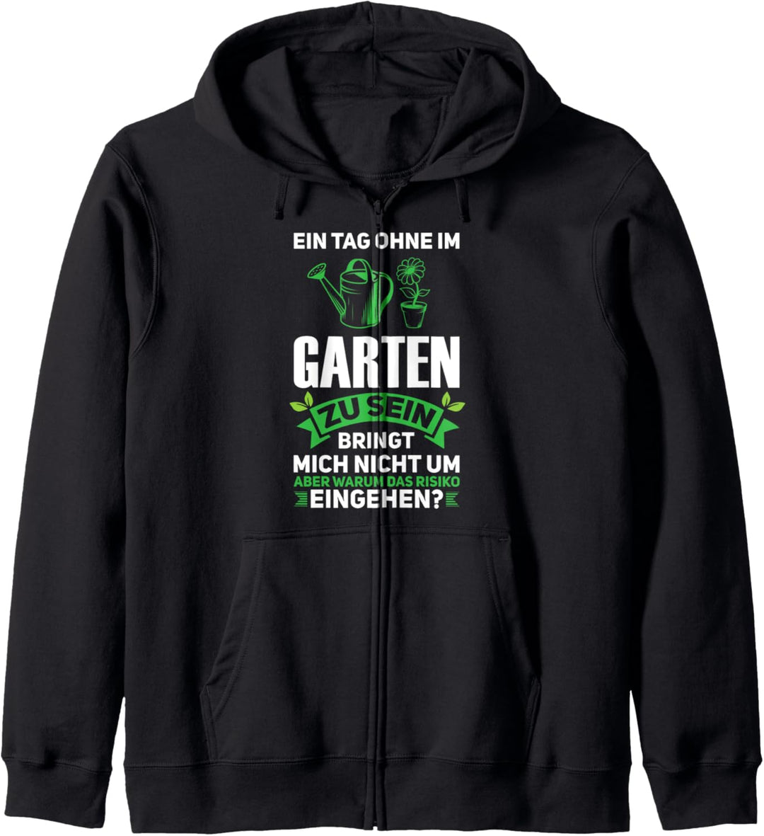Gartenarbeit Gärtner Pflanzen Kapuzenjacke