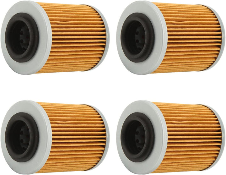 4 Stück Ölfilter, 420256188 KN152 HF152 Motorölfilter Ersatz High Performance für CAN AM 330 400 450