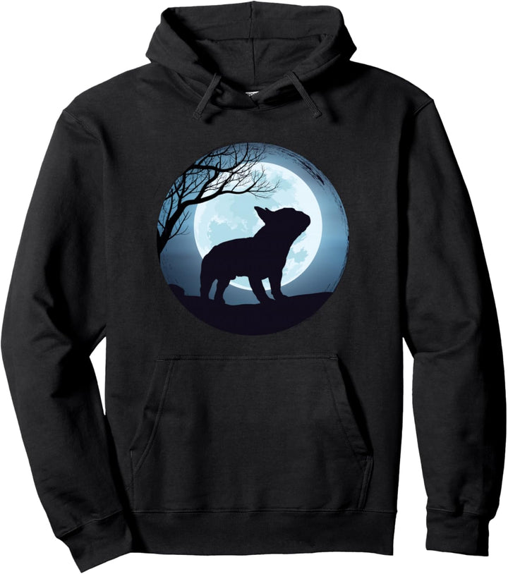Französische Bulldogge Geschenke Hoodie für Damen Herren & Kinder Pullover Hoodie
