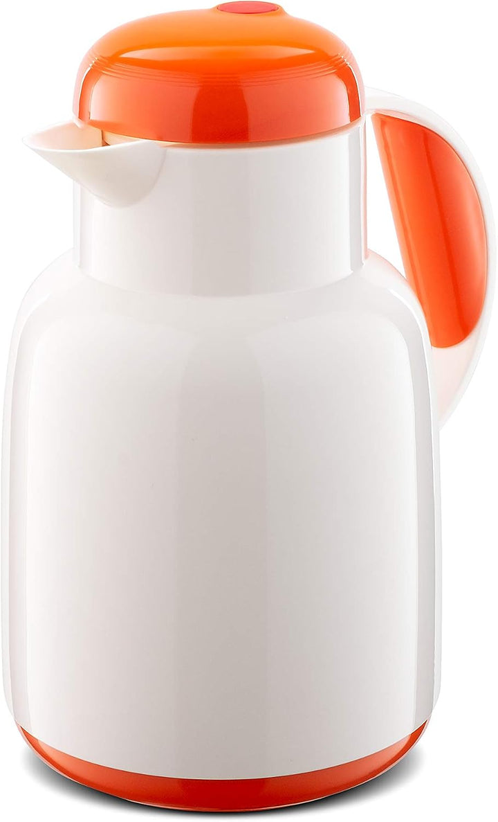 ROTPUNKT Isolierkanne 970 JENNE 1,0 l | Zweifunktions-Drehverschluss | BPA Frei- gesundes Trinken |