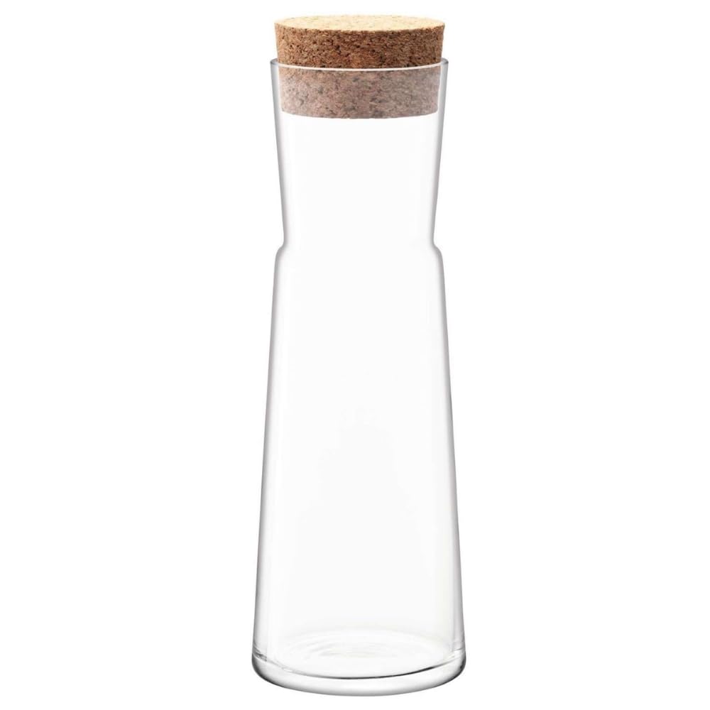LSA Gio Karaffe & Korkstopfen 1.35L Klar, Karaffe