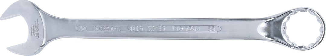 BGS 30155 | Maul-Ringschlüssel, gekröpft | SW 55 mm Schlüsselweite: 55 mm, Schlüsselweite: 55 mm
