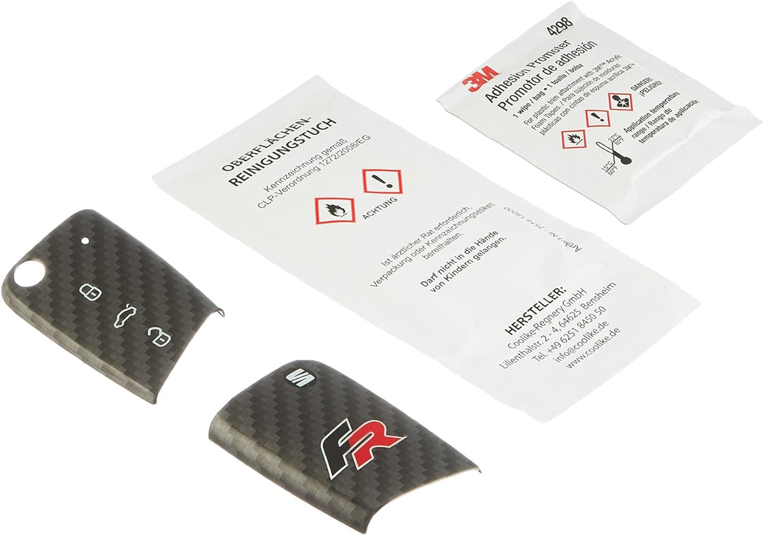 Seat 000087013AE Schlüsselcover FR Design Zündschlüssel Blende Schlüsselkappe