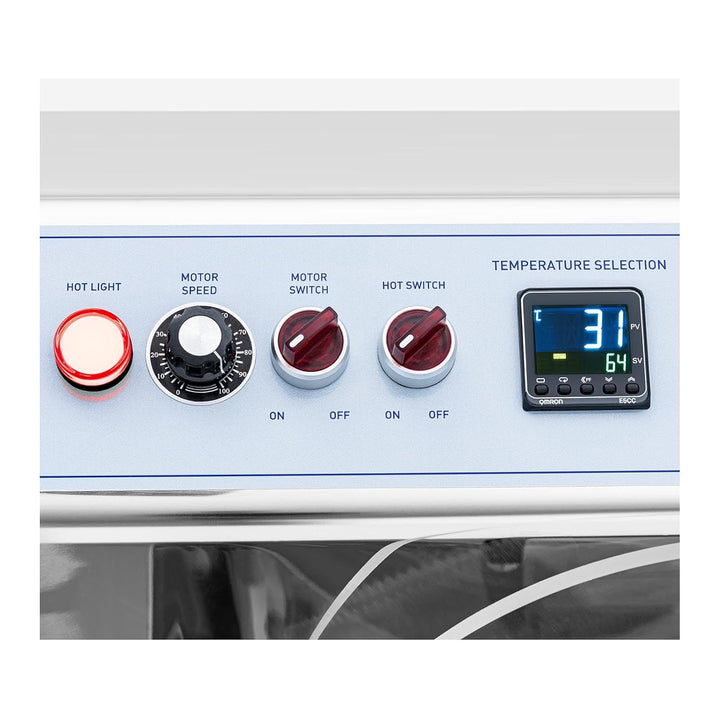 Royal Catering RC-CMM05 Schokoladen-Temperiergerät Edelstahl 750 W 8 l Temperiermaschine Schokoladen
