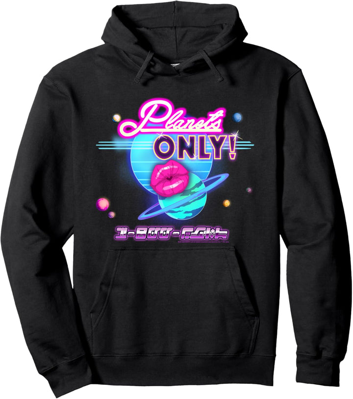 Rick and Morty Planets Only Pullover Hoodie