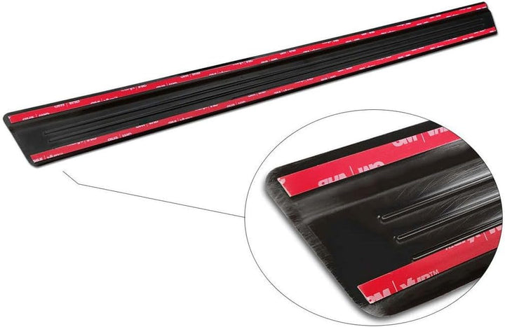 Avisa Black Stainless Steel Door sill Protectors Compatible with Nissan Qashqai III 2021- - 'Special