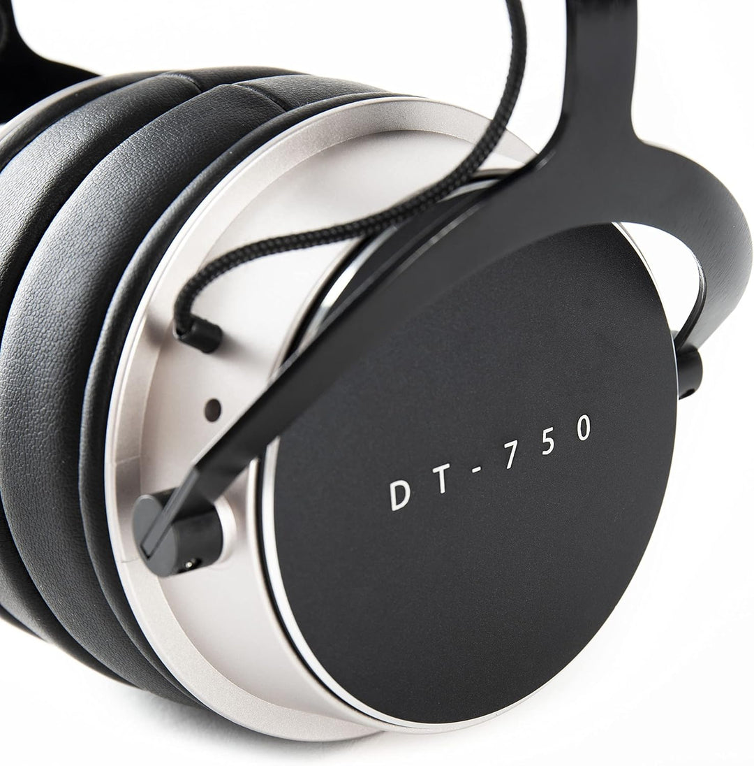 Fame Audio DT-750 Studio Kopfhörer, Kopfhörer geschlossen mit abnehmbaren Kabel, Frequenzbereich 8 b