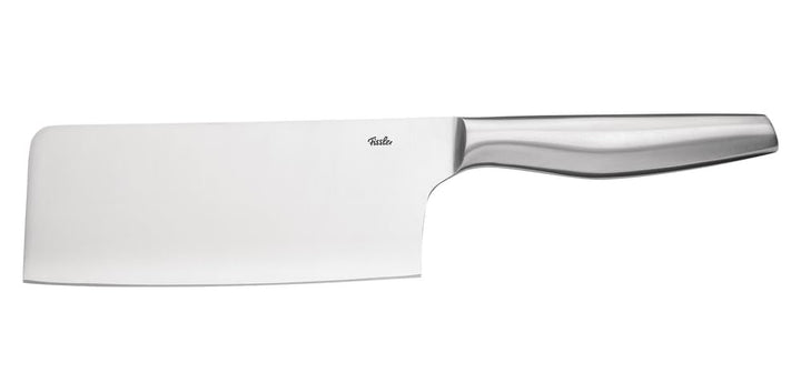 Fissler Essential/Edelstahl Küchen-Hackbeil (16,5 cm) Chinesisches-Kochmesser, rostfrei, Spülmaschin