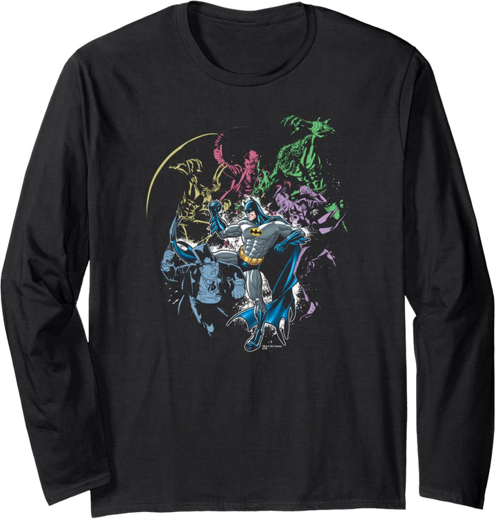 Batman Surrounded Langarmshirt