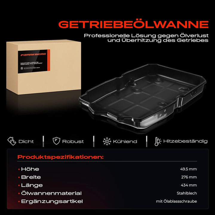 Frankberg Ölwanne für W203 W204 C204 C205 S203 S204 S205 C209 C219 W211 W212 C207 7-Gang/722.9 2001-