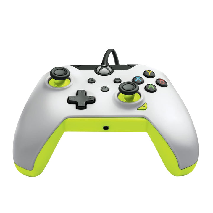 PDP verkabelt Controller Electric weiss für Xbox Series X|S, Gamepad, verkabelt Video Game Controlle