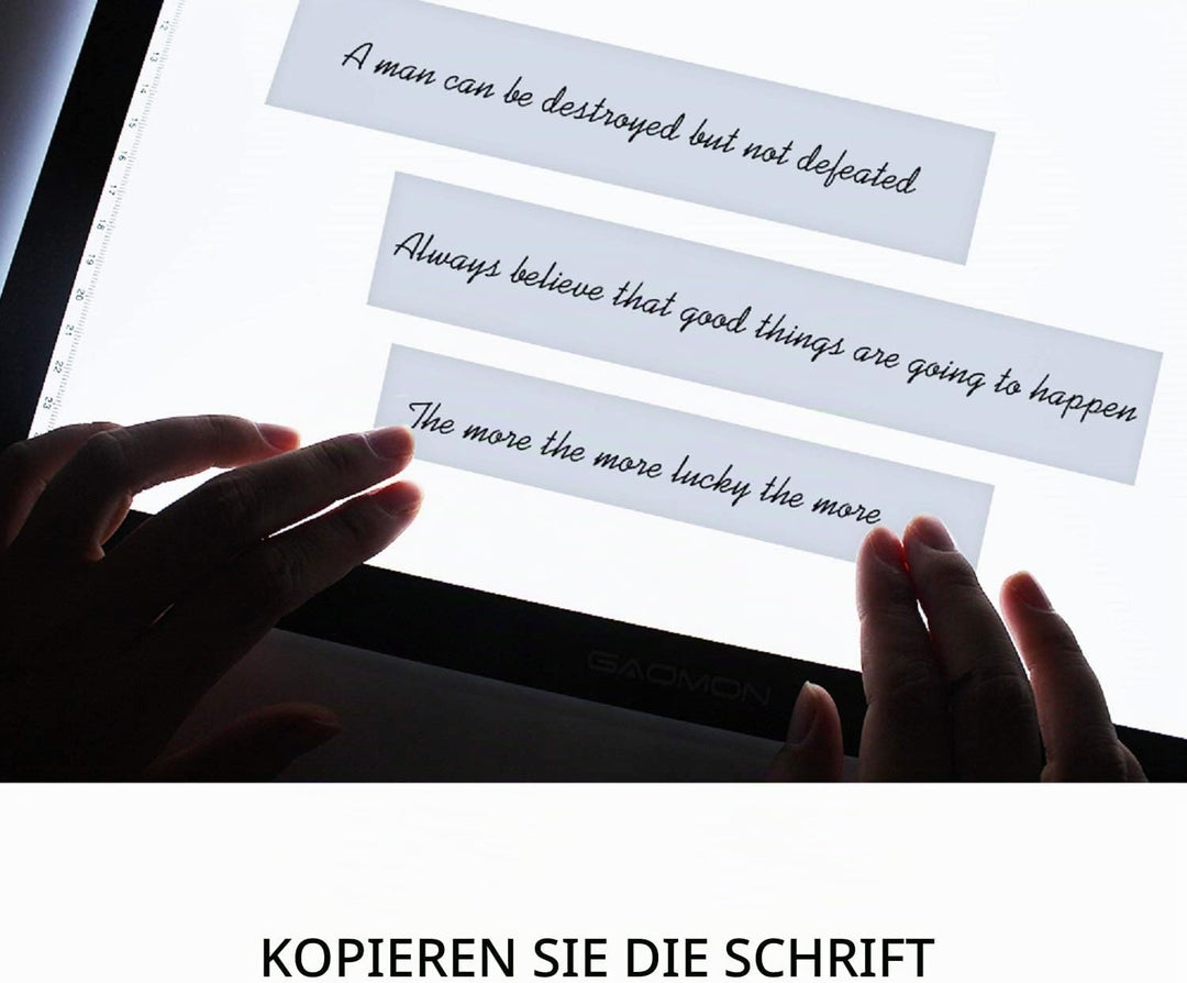 GAOMON GB4 Leuchttisch für Zeichnen und Skkizieren