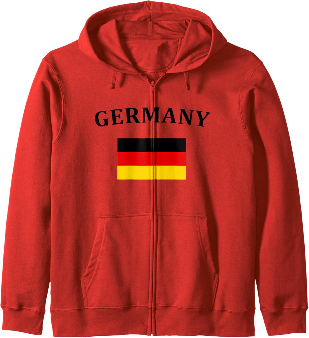Flagge Deutschlands Deutsche Flagge Germany Kapuzenjacke