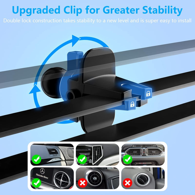 BESTEK Handyhalterung Auto mit Ladefunktion, 15W Fast Wireless Charger Auto Kabellose Ladegeräte kfz