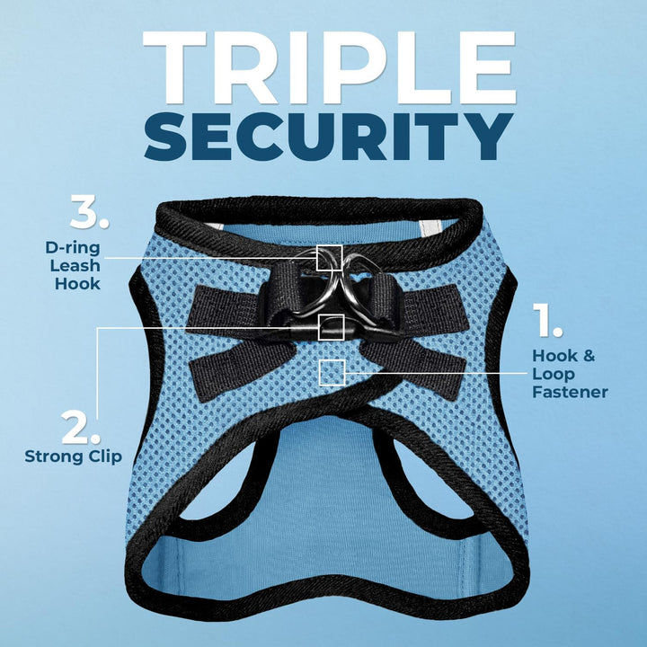 Voyager Step-In Air Hundegeschirr by Best Pet Supplies - All Weather Mesh Step in Vest Harness für k