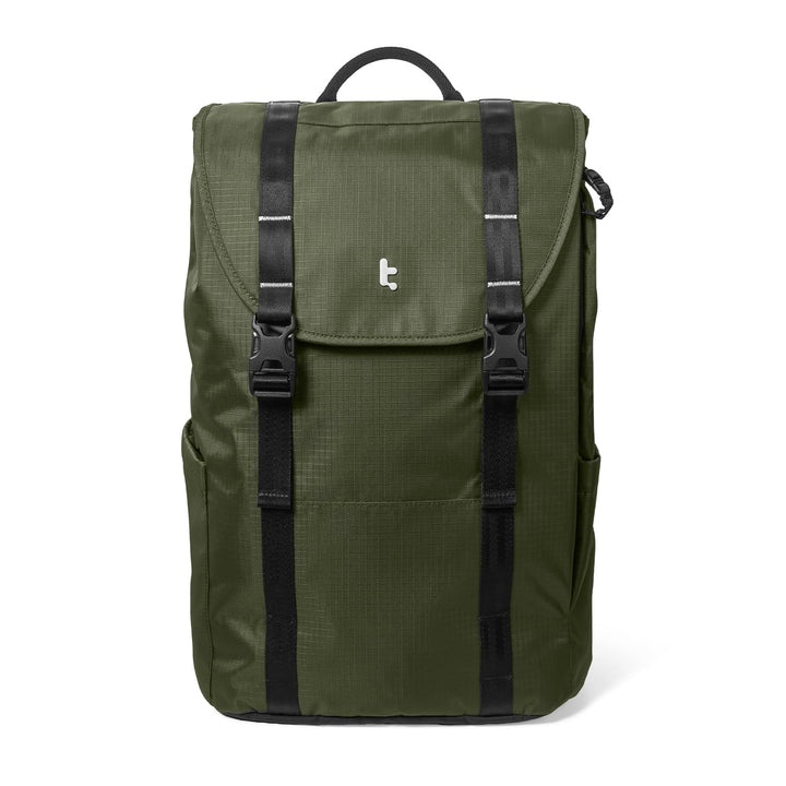 tomtoc Laptop Rucksack, 22L Vintage Tagesrucksack für 13-16 Zoll Laptops, Leicht & Wasserabweisend,