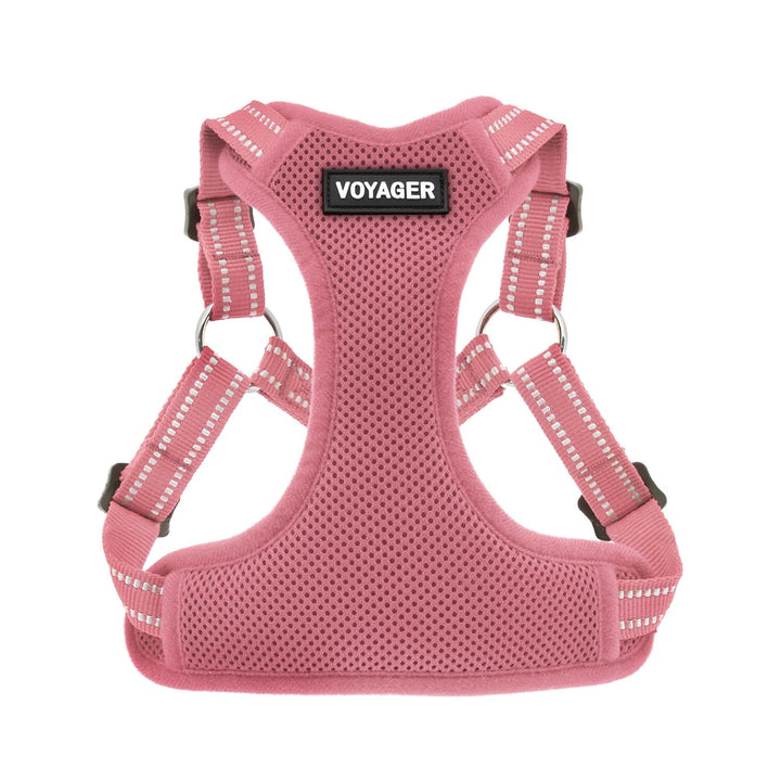 Voyager Verstellbares Hundegeschirr mit Reflektorstreifen by Best Pet Supplies - Strapazierfähige Ga