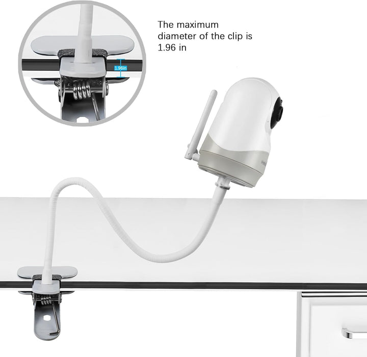 BECEMURU Halterung für HelloBaby HB6550 HB6250 HB65, Flexible Baby Kamera Holder für Blemil BL9064 B