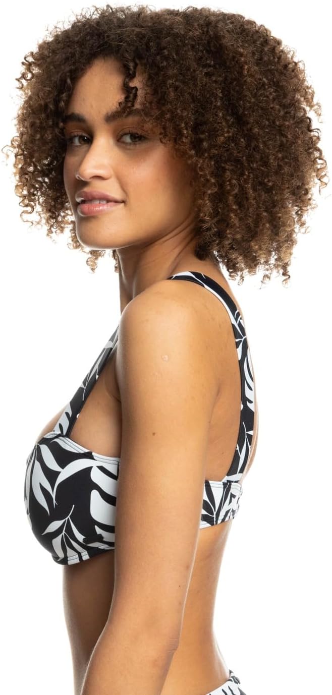 Roxy Damen Pt Love The Coco V Bikini S Anthracite Surf Trippin Bico S, S Anthracite Surf Trippin Bic