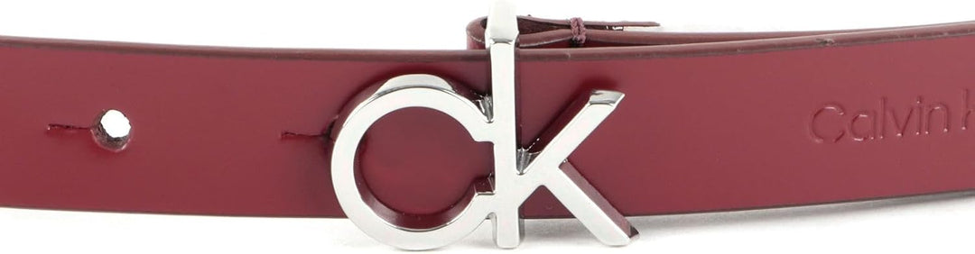 Calvin Klein Re-Lock Belt 20mm W95 Red Currant