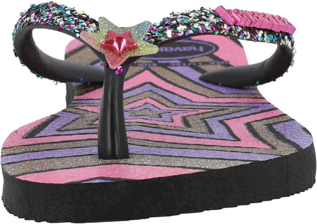 Havaianas Kids Slim Glitter TRENDY Black 27/28