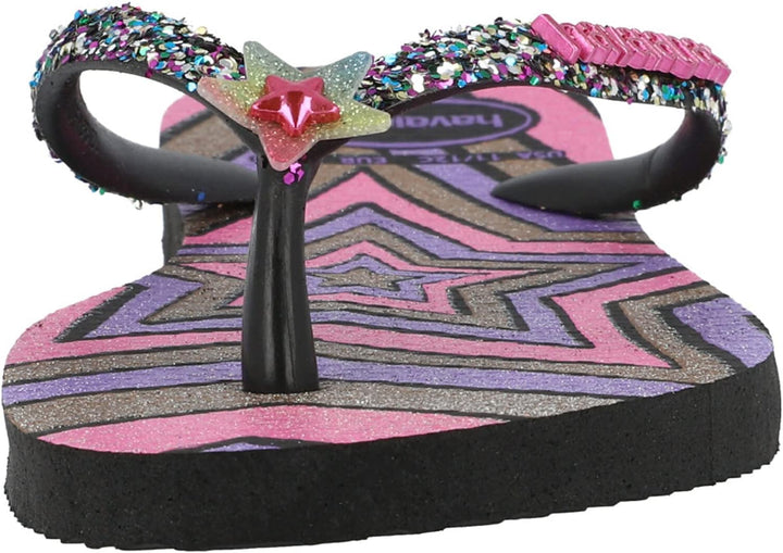 Havaianas Kids Slim Glitter TRENDY Black 27/28